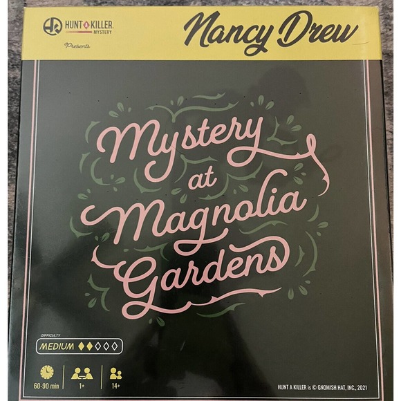 Hunt A Killer Nancy Drew - Mystery at Magnolia Gardens, Immersive Murder Mystery - Picture 1 of 2